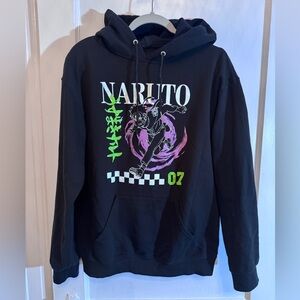 Naruto Shippuden Black Hoodie anime Japanese Cartoon medium